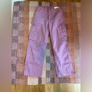 NWT AE American Eagle Snappy Stretch Baggy Cargo Jogger Pants